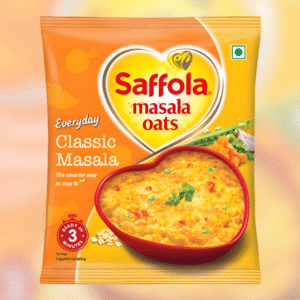 Saffola Masala Oats Classic Masala | 38g | Dil Khush Candy