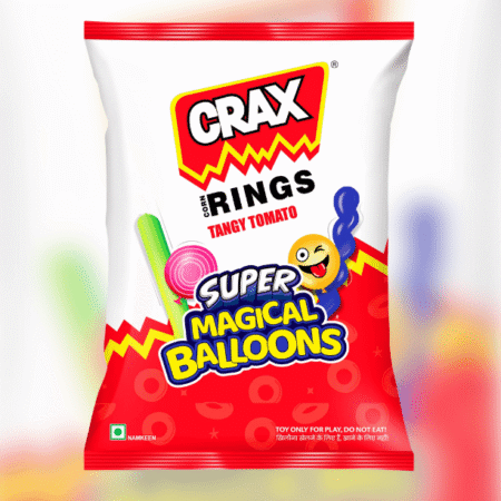 Crax Rings Tangy Tomato | 20 Rs BIG PACK